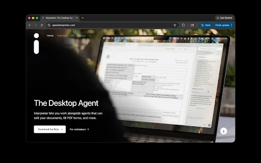 Download Interpreter Chrome Extension Terbaru – Automasi Browser - Screenshot 1