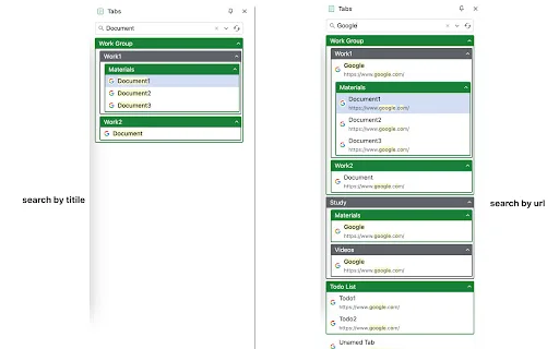 Vertical SidePanel Tab Group Manager – Kelola Tab Lebih Efisien - Screenshot 5