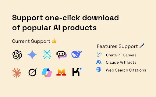Download YourAIScroll Terbaru – Ekspor Chat AI ke Markdown - Screenshot 2