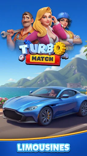Download Turbo Match – Mega Motors Terbaru – Puzzle Seru Gratis - Screenshot 1