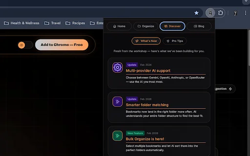 MarkMind: Atur Bookmark Chrome Anda dengan Bantuan AI Terbaru - Screenshot 5