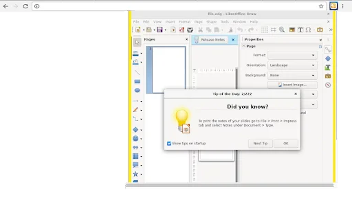 LibreOffice Draw Online – Buat dan Edit Gambar Secara Gratis - Screenshot 1