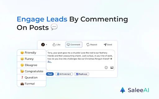 Salee: Alat Otomasi LinkedIn Terbaik untuk Lead Generation - Screenshot 3