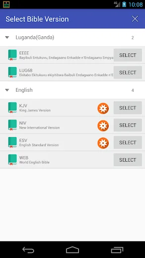 Download Luganda English Audio Bible – Alkitab Audio Gratis - Screenshot 18