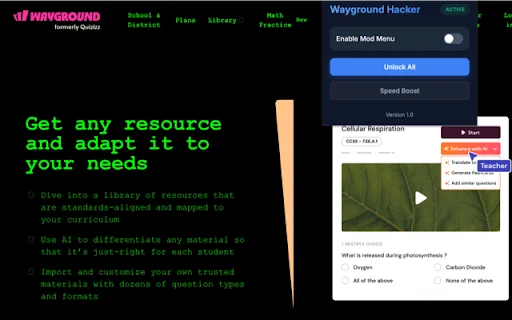 Download Wayground Hacker Terbaru – Tool Navigasi Canggih - Screenshot 2