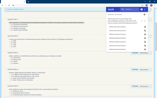 Quizwiz Terbaru – Bantu Kerjakan Tugas & Ujian dengan AI - Screenshot 2