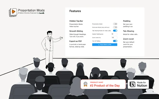 Presentation Mode for Notion – Ubah Notion Jadi Slide Presentasi - Screenshot 1
