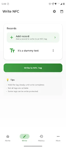 Download NFC/RF Reader and Writer Terbaru – Baca & Tulis Tag NFC - Screenshot 3
