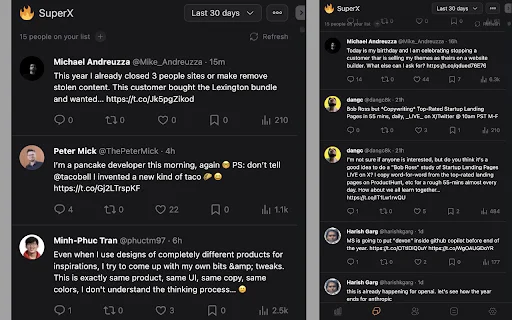 Download SuperX Twitter Analytics Terbaru – Optimalkan Akun X Anda - Screenshot 2