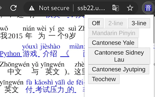 Download Pinyin Web Terbaru – Bantuan Pengucapan Mandarin & Kanton - Screenshot 1