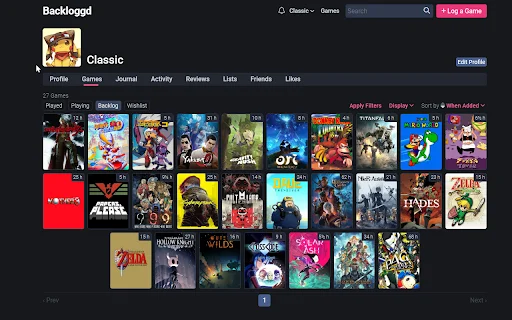 HLTB Extension for Backloggd – Cek Durasi Game dengan Mudah - Screenshot 1
