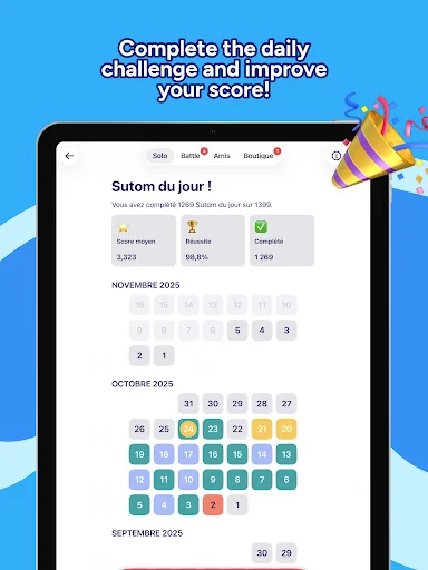 Download Sutom Game Kata & Teka-teki – Main Gratis Sekarang - Screenshot 10