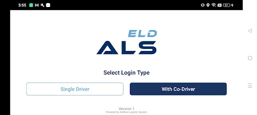 Download ALS eLog Book-Arethos logistic Terbaru – ELD HOS Gratis - Screenshot 1