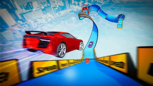 Download Car Stunts: Stunt Driving Game – Aksi Balapan Ekstrem - Screenshot 4
