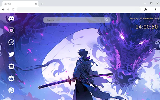Download Tema Anime Boy and Dragon – Wallpaper Keren Gratis - Screenshot 1