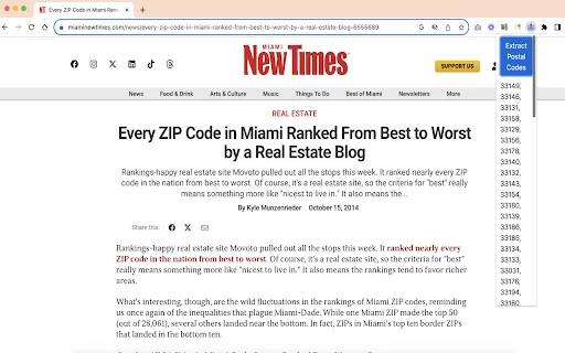 Download Data Scraper Worldwide Postal & ZIP Codes Gratis - Screenshot 3
