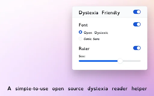 Dyslexia Friendly: Ekstensi Chrome untuk Membaca Lebih Mudah - Screenshot 1