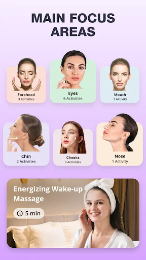 Download Face Yoga Exercise & Face Lift – Kecantikan Alami - Screenshot 2