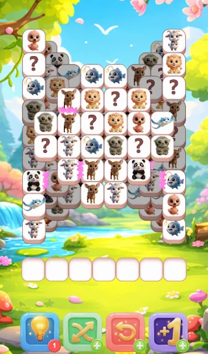 Download Tile Match Cute Animals Terbaru – Puzzle Santai Gratis - Screenshot 10