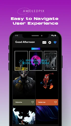 Download Amoledpix: Wallpaper 4K & HD AMOLED Terbaik – Hemat Baterai - Screenshot 5
