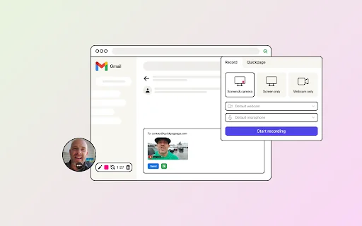 Quickpage: Perekam Layar & Video Chrome Terbaik – Unduh Gratis - Screenshot 1