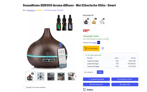 Download Boloo Buddy Terbaru – Alat Riset Produk Bol.com Gratis - Screenshot 1