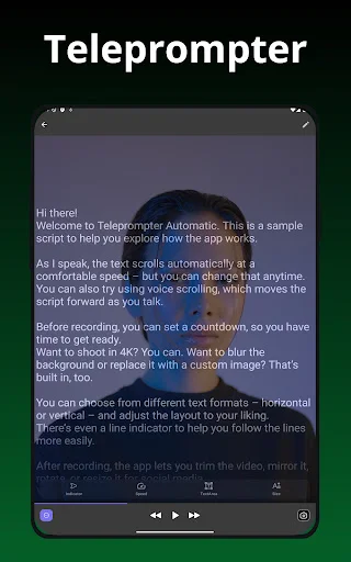 Download Teleprompter Automatic Terbaru – Rekam Video Mudah - Screenshot 11