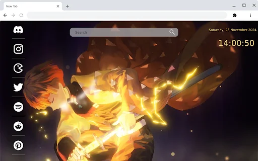 Download Zenitsu Agatsuma Live Wallpaper – Tema Anime Keren - Screenshot 1