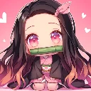 Download Chibi Nezuko Kamado Live Wallpaper – Tema Anime Lucu