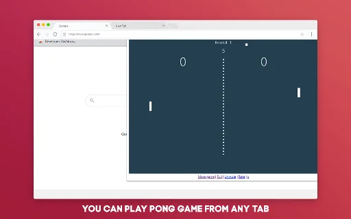 Download Classic Pong Offline Game Chrome – Mainkan Game Klasik - Screenshot 1