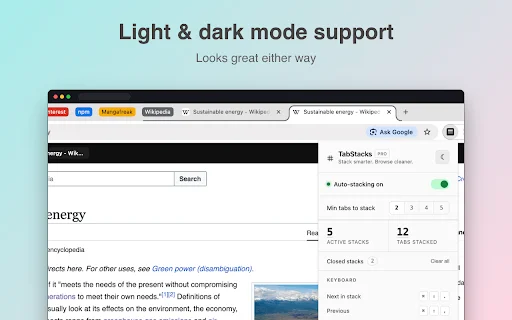 Download TabStacks Terbaru – Atur Tab Chrome Otomatis Gratis - Screenshot 5