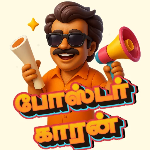 Download Poster Kaaran Terbaru – Buat Poster Tamil Profesional