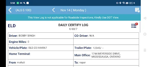 Download ALS eLog Book-Arethos logistic Terbaru – ELD HOS Gratis - Screenshot 6