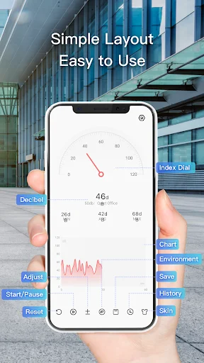 Download Sound Meter Terbaru – Aplikasi Pengukur Kebisingan Gratis - Screenshot 9