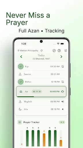 Download Islamtics: Al-Quran, Azan, Kiblat – Aplikasi Islami Terbaik - Screenshot 2
