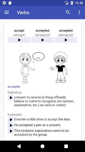 Download English Verbs Terbaru – Kuasai Konjugasi Bahasa Inggris - Screenshot 1