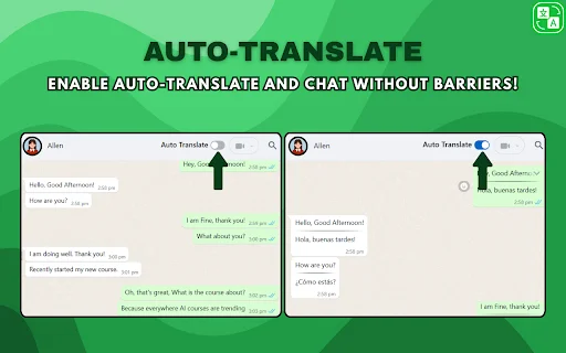 WhatsApp Web Translator: Terjemahkan Pesan WhatsApp Instan - Screenshot 3