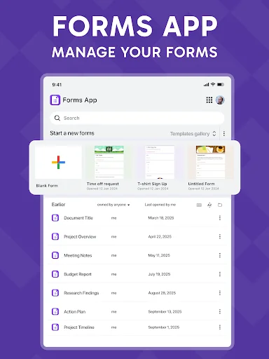 Download Forms App Terbaru – Buat & Isi Formulir Gratis - Screenshot 8