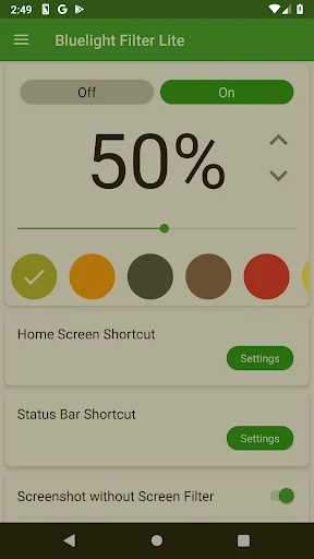 Download Bluelight Filter Lite Terbaru – Lindungi Mata Anda Gratis - Screenshot 2