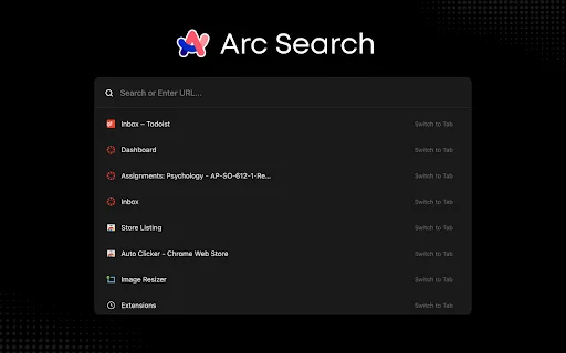 Download Arc Search Terbaru – Command Bar ala Arc di Chrome - Screenshot 1