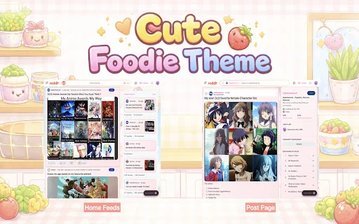 Download ChibiSkins – Tema Anime Keren untuk Reddit & YouTube - Screenshot 1