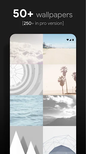Download Flight Dark – Icon Pack Terbaru – Ikon Minimalis Gelap - Screenshot 4