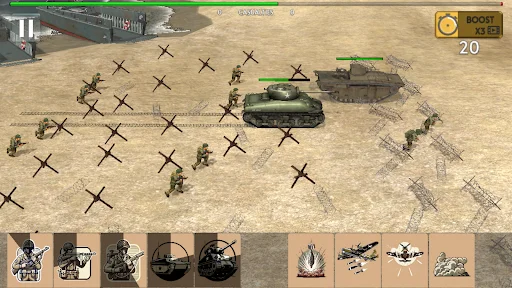 Download Trench Warfare WW2 Strategy Terbaru – Game Perang Gratis - Screenshot 1