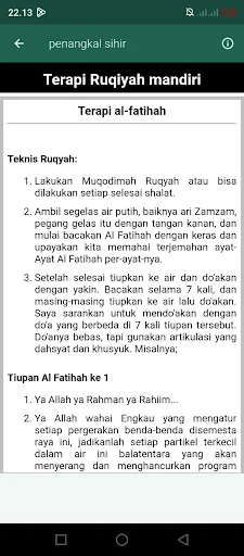 Download Ruqyah & Penangkal Sihir Terbaru – Panduan Ruqyah Gratis - Screenshot 4