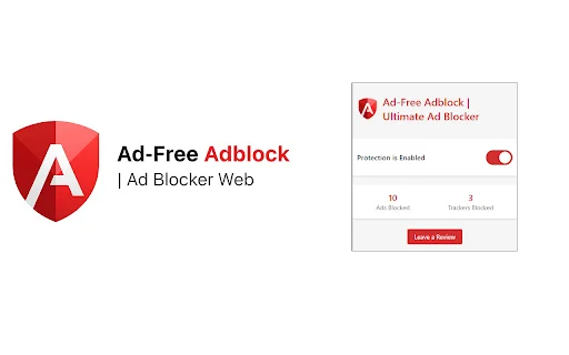 Ad-Free Adblock: Pemblokir Iklan YouTube & Pop-up Terbaik - Screenshot 1