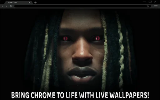 Download King Von Live Wallpaper Chrome – Tampilan Urban Keren - Screenshot 1