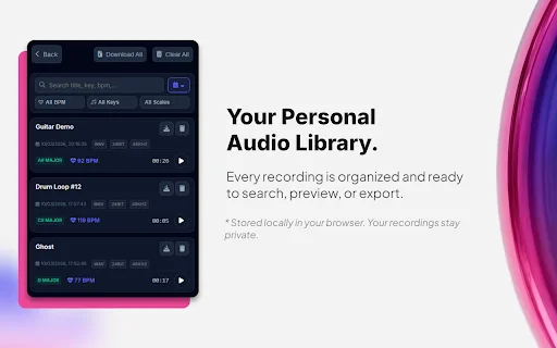 Download Ritmo Terbaru – Rekam Audio Browser & Deteksi BPM Gratis - Screenshot 3