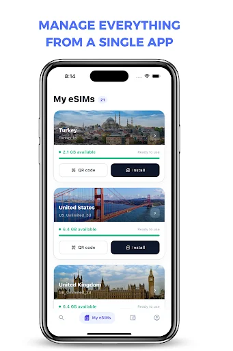 Download Airvoy eSIM Terbaru – Internet Cepat untuk Traveler - Screenshot 4