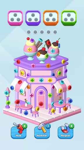 Download Screw Land 3D Terbaru – Puzzle Sekrup Seru & Gratis - Screenshot 27