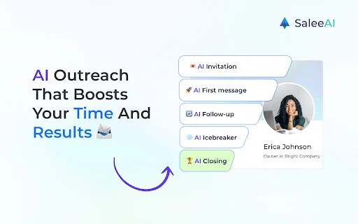 Salee: Alat Otomasi LinkedIn Terbaik untuk Lead Generation - Screenshot 1